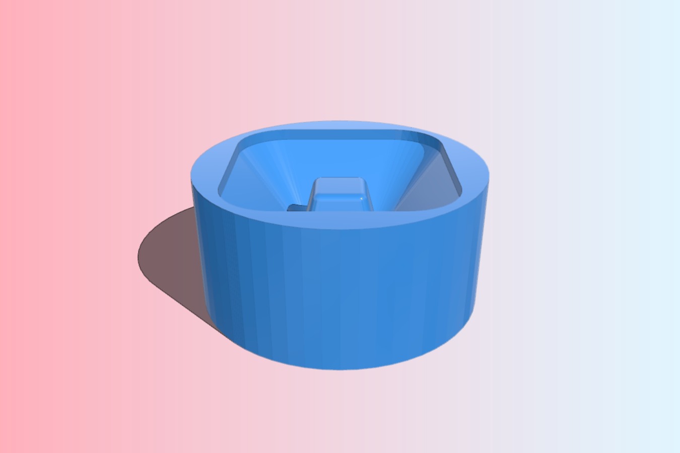 Molded Rubber Door Stop (printed mold)