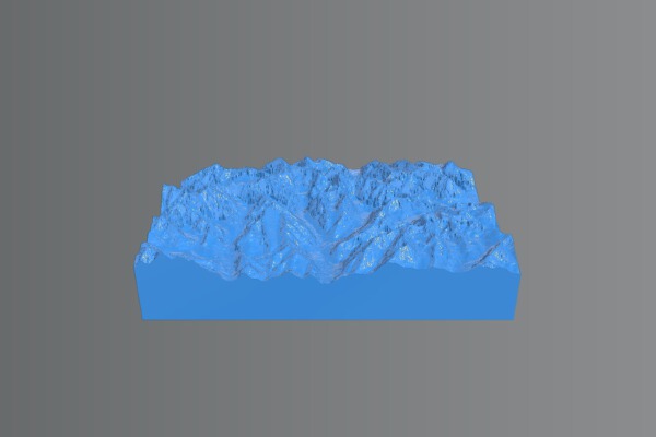 Tatra Mountains - Slovakia_Poland | 3d print model