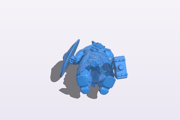 Dwarf warrior | 3d print model