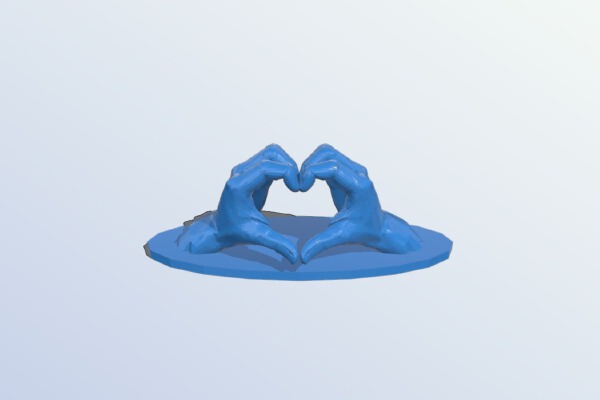 main coeur | 3d print model
