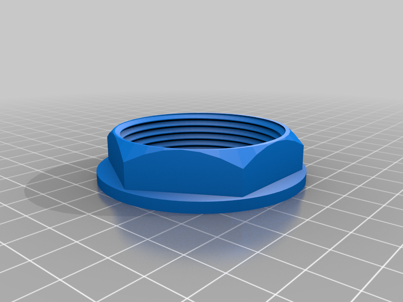 Tank Connector _ 1.5" BSP _ 40mm _ Plain _ Threaded