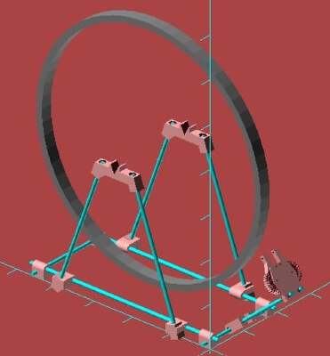 Zentrierständer für Fahrrad-Laufräder _ bicycle wheel truing stand | 3d print model