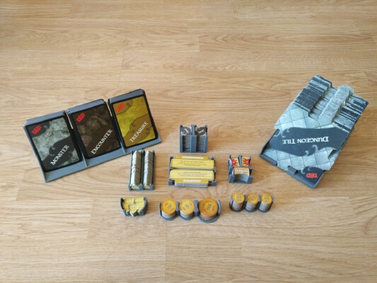 Dungeons and Dragons tokens organizer - Organizadores de elementos de Dungeons and Dragons | 3d print model