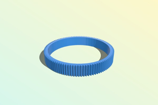 Sigma 10-20mm f_4-5.6 Lens Gear | 3d print model