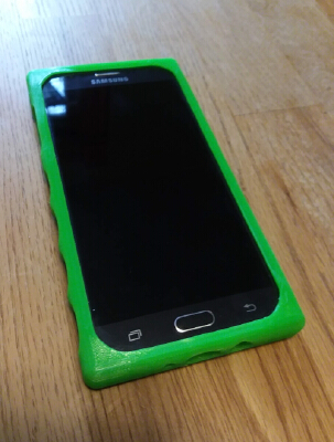 Samsung J7 Sky Pro flexible case | 3d print model