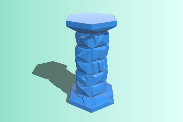 DnD Dungeon Pillar | 3d print model