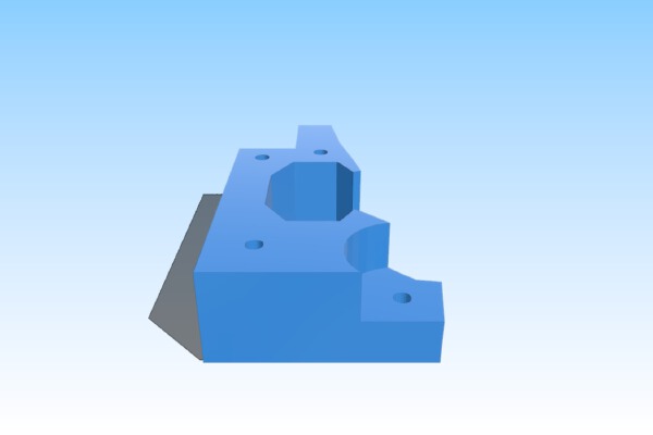 Rail clamp of Railgun. | 3d print model