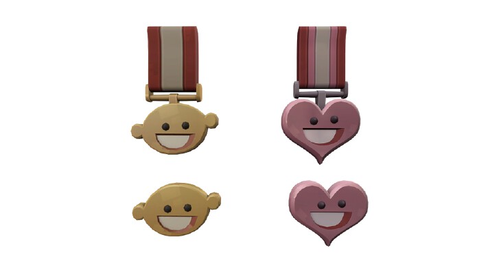 TF2 Jimijam Medals | 3d print model