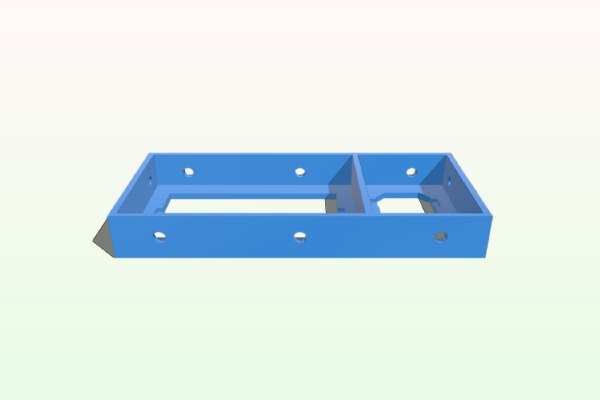 Power Outlet_Switch + Meter Mount for 2020 Extrusion | 3d print model