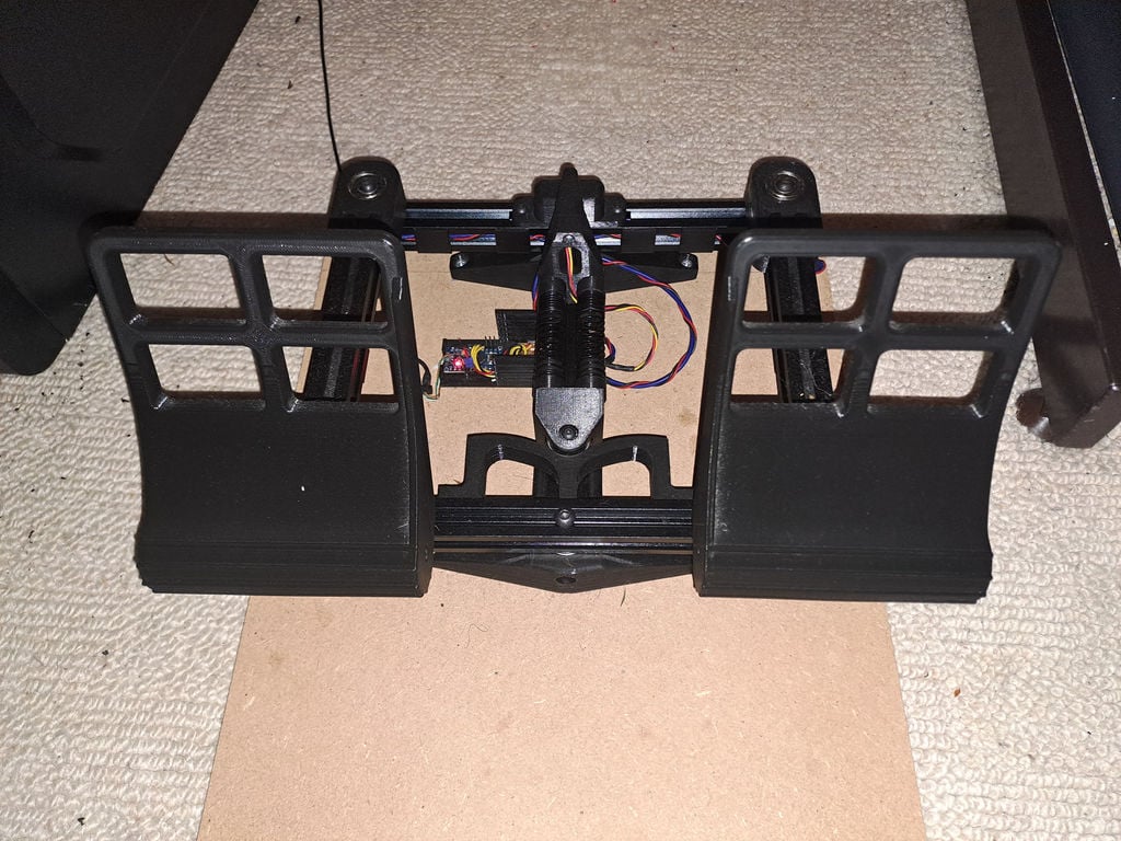 Rudder pedal mods