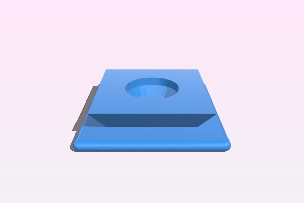 Cullmann 2800 Universal Tripod Plate | 3d print model