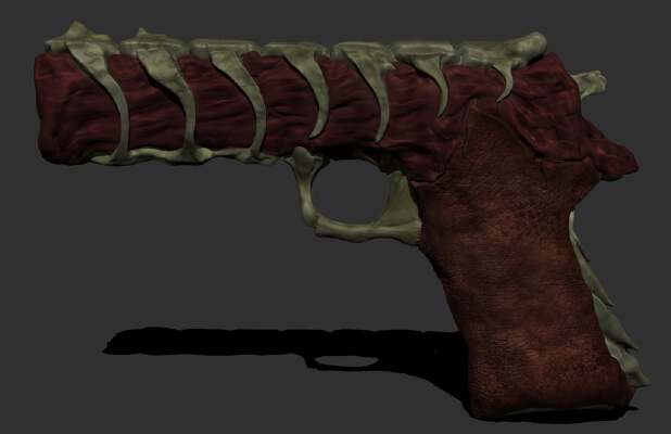 Meat Gun | 3d print model