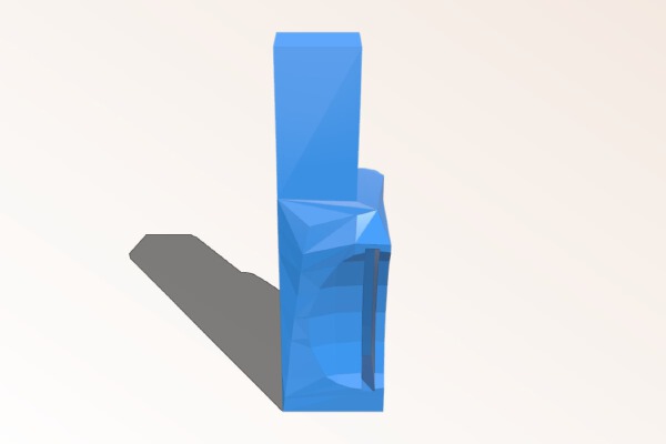 Baratza Encore handle, Aeropress scoop slot | 3d print model