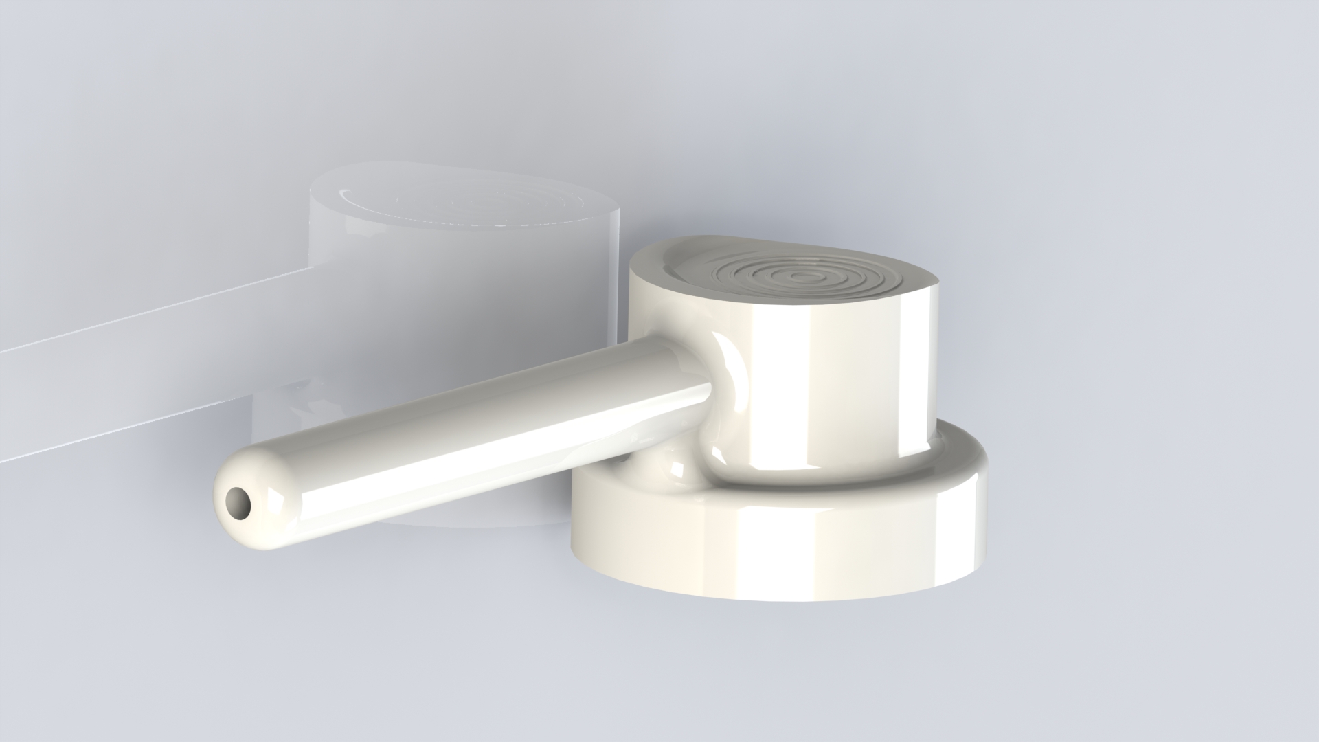 Compressed air nozzle with straw