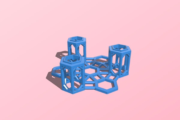 Gravitrax level with spacers (all-in-one) | 3d print model