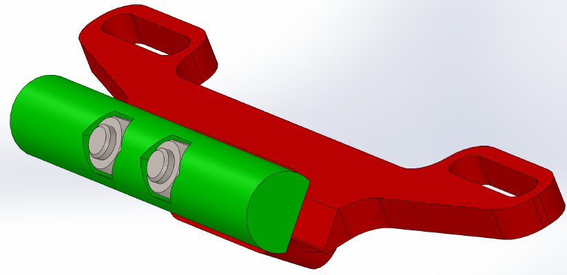 Saddle tab adapter | 3d print model
