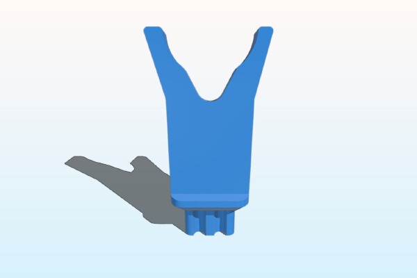 Badger Adapter for Iwata cleaning station | 3d print model
