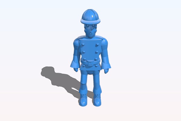 Fireman Sam | 3d print model