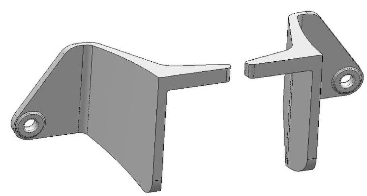 Logitech Z906 speaker holders | 3d print model