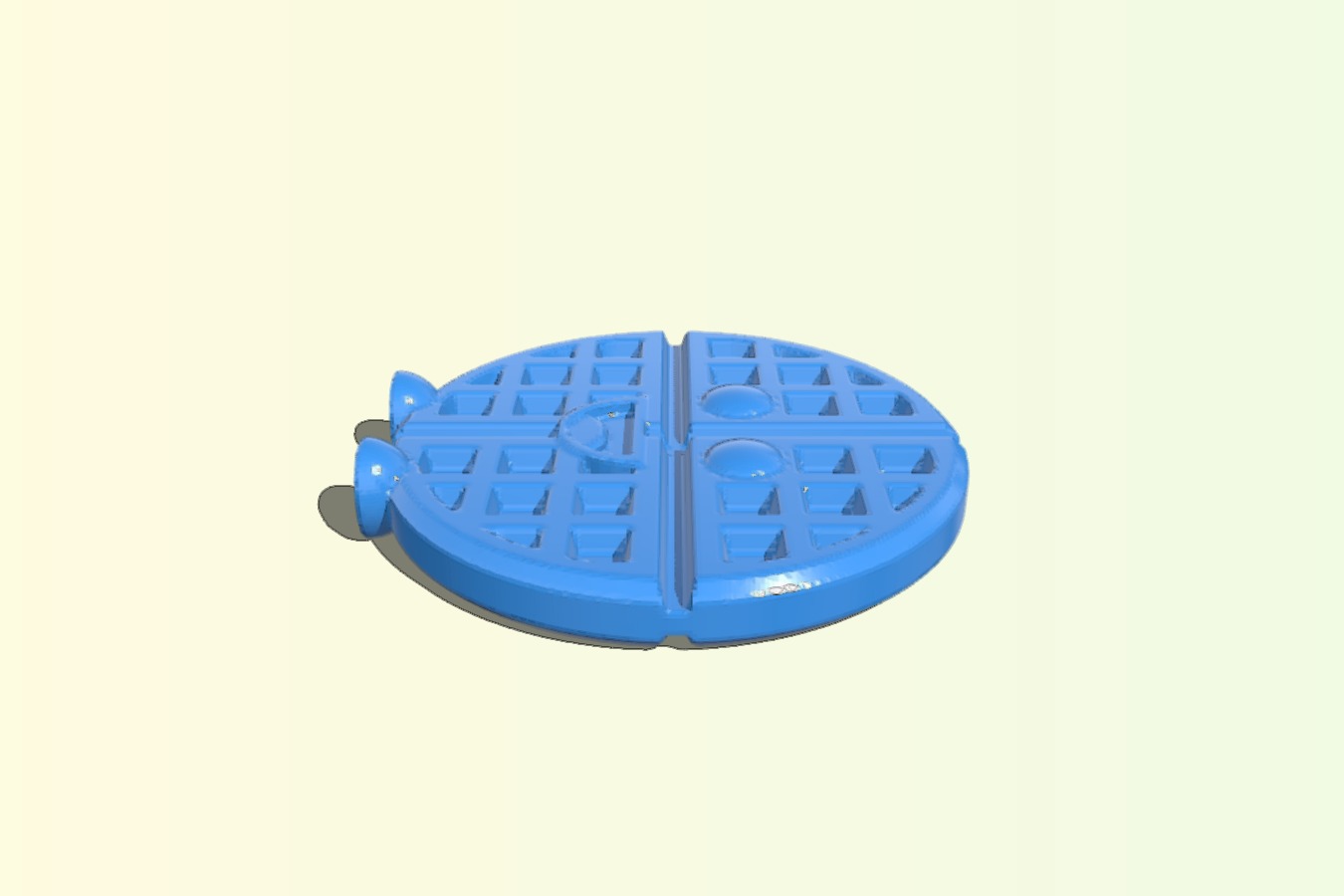 Happy Waffle