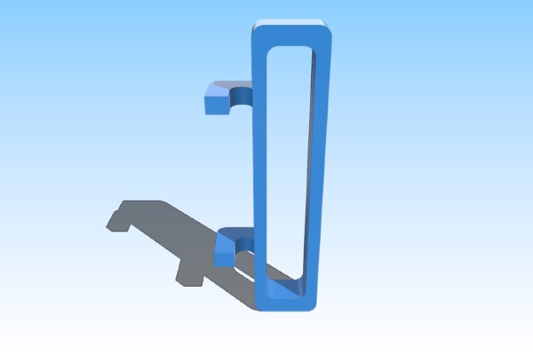 Multimeter holder for IKEA SKADIS pegboard | 3d print model