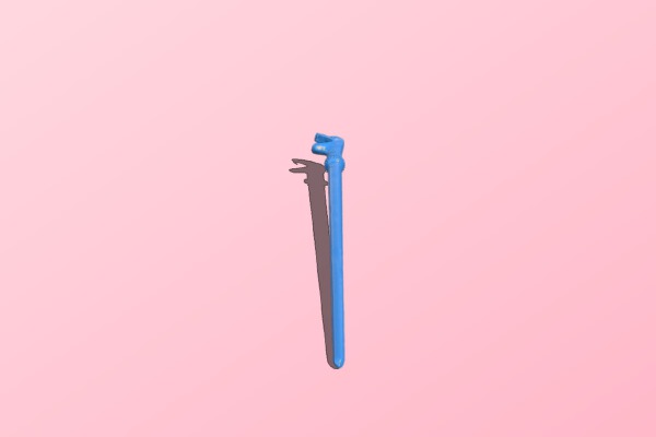 Lucius Malfoy Wand | 3d print model
