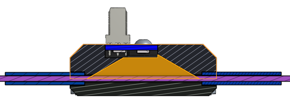 BFP Housing for the Duet3D's Laser Filament Monitor Prototype | 3d print model