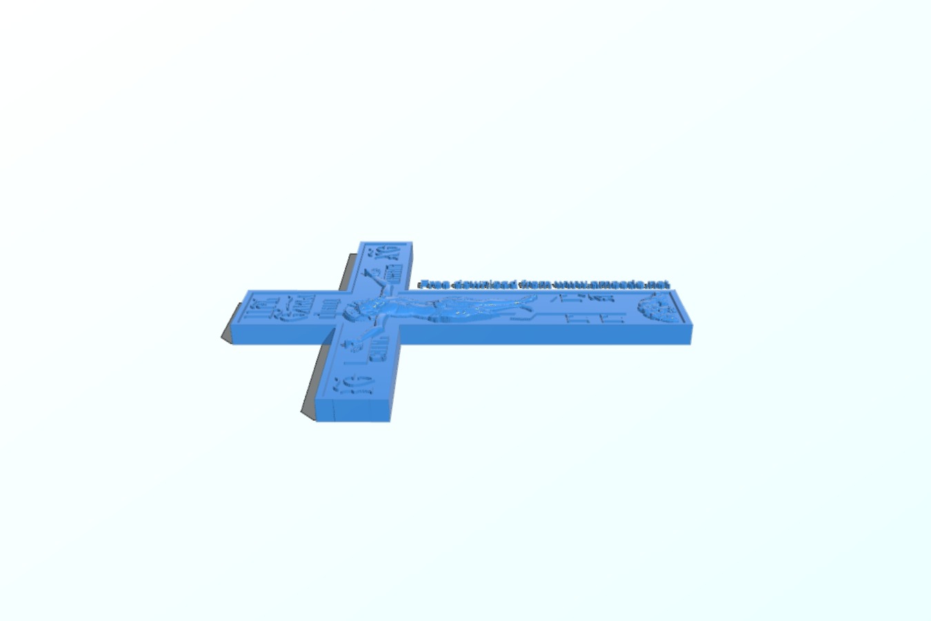 Cross symbol pattern