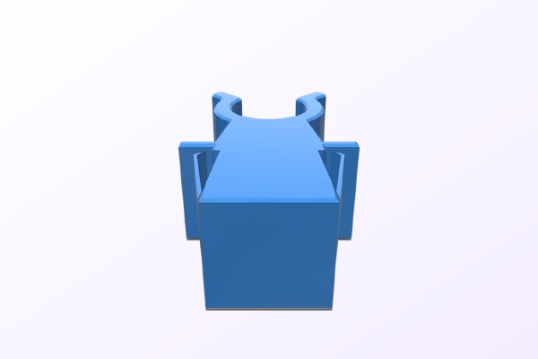 Honda civic Delsol hood latch clip | 3d print model