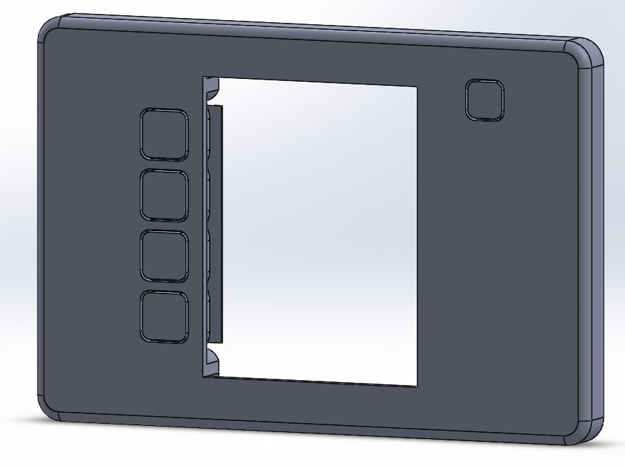 Custom case for CNC DRO panel