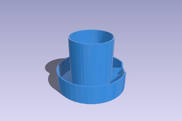 Pensil and SD card holder | 3d print model