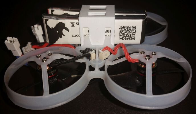 Mobula 7 Dual Battery Bay | 3d print model