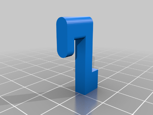 ikea skadis tape measure holder | 3d print model