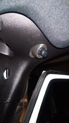 Jeep JK Wrangler hands free microphone holder (replaces stock UConnect Mic) | 3d print model
