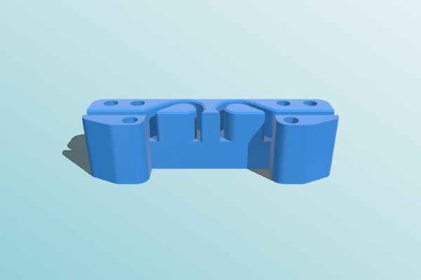 Anet A8 x axis belt holder | 3d print model