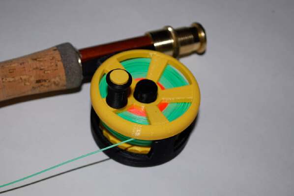 Ultralight Fly Fishing Reel | 3d print model