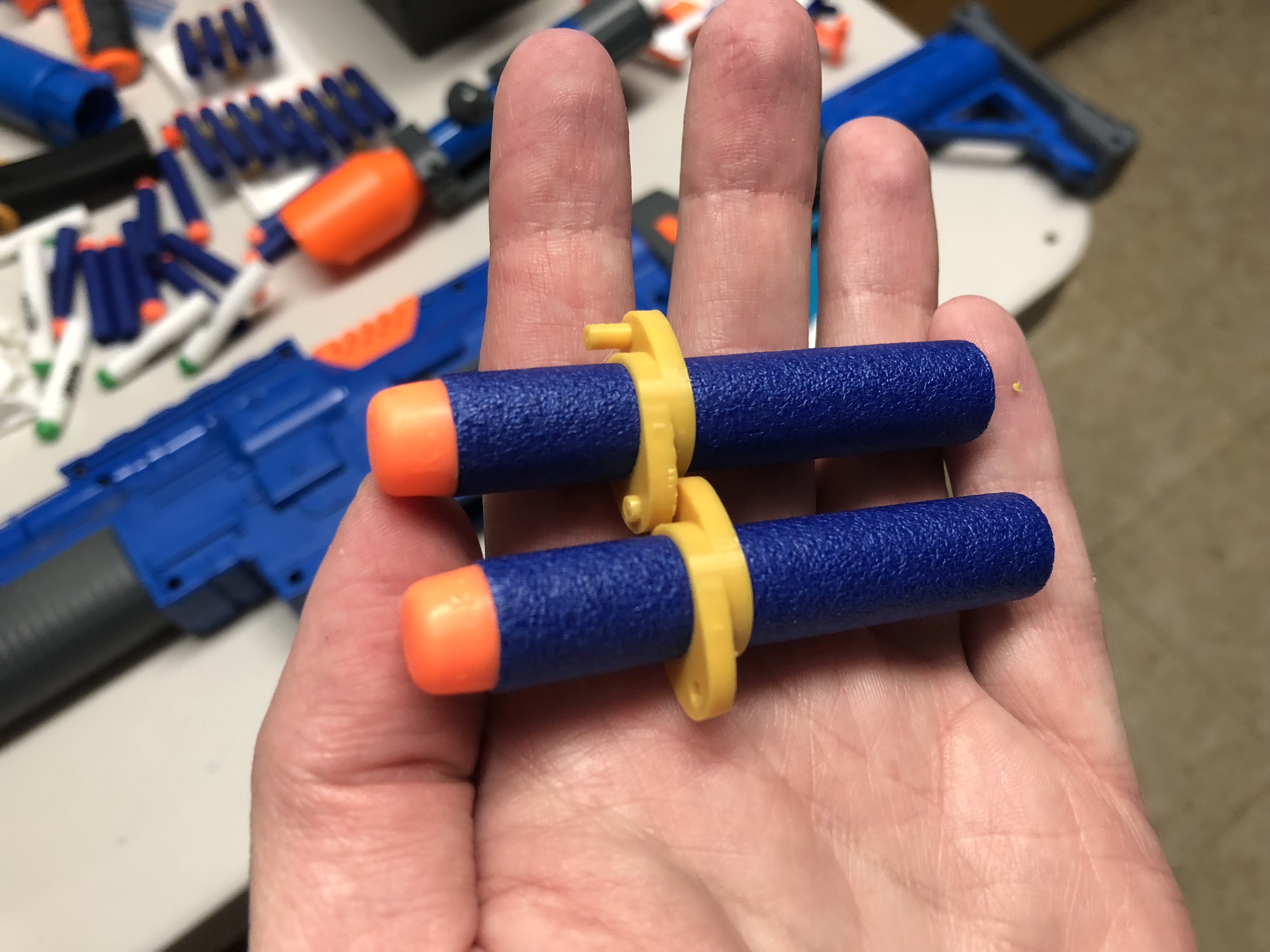 Nerf or Foam Dart Ammo Belt Links