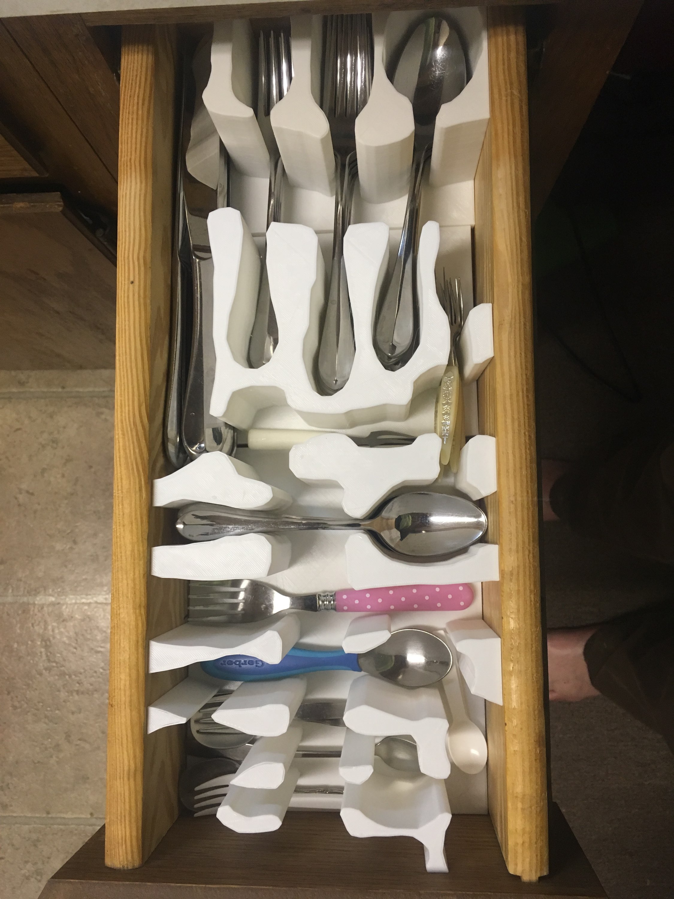 Custom Silverware Organizer