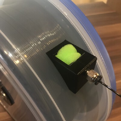 Cake-Drybox for DAS FILAMENT XXL Spool w_ dust filter | 3d print model