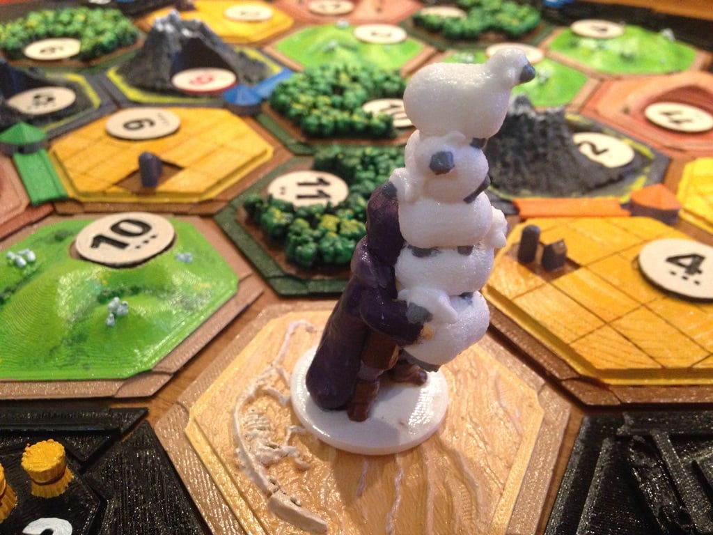 Stack o' Sheep Catan Robber