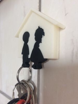 Porta chaveiro | 3d print model