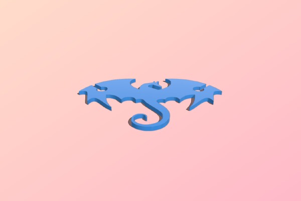 Dragon Earbud Wrapper | 3d print model