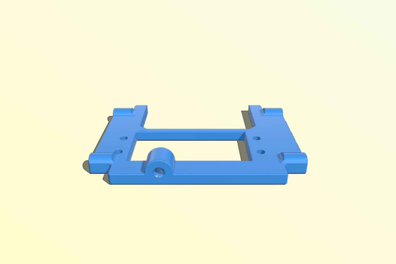 Redcat Everest Gen7 Trimmed Chassis Mount Servo CMS Plate