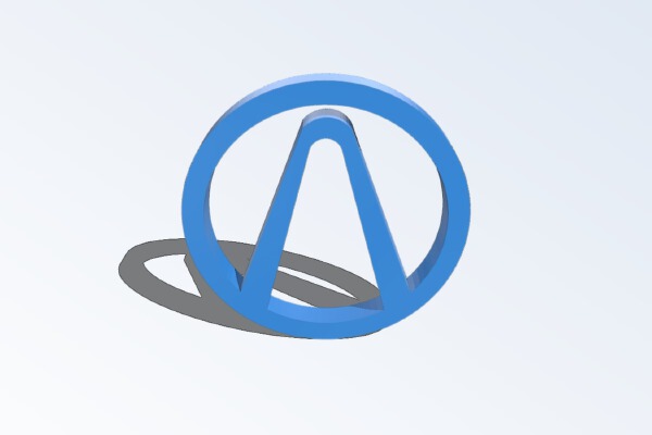 Borderlands - Vault Hunter Symbol Keychain | 3d print model
