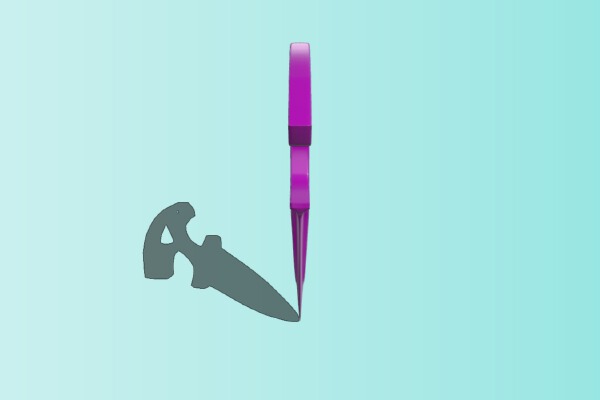 Shadow Dagger (cs go) | 3d print model
