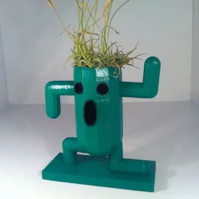 Cactuar Planter | 3d print model