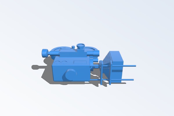 Camara de Cine | 3d print model