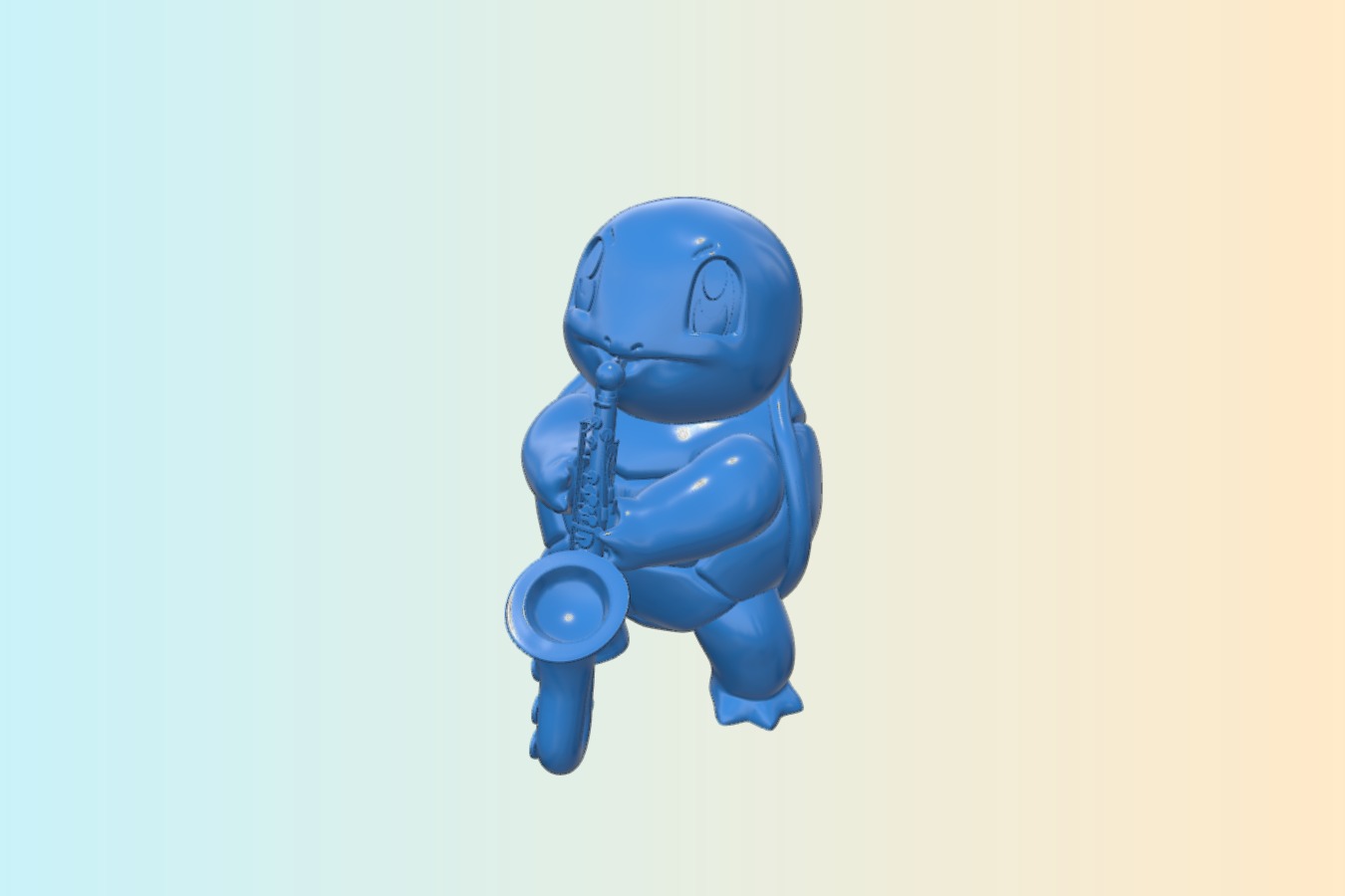 Squirtle saxophone – Pokemon