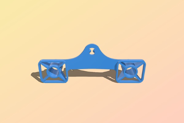 TBS Mambo Gimbal Protector 14mm wide sticks | 3d print model