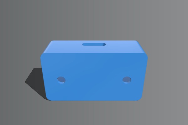 1_10 scale jerry can holder | 3d print model